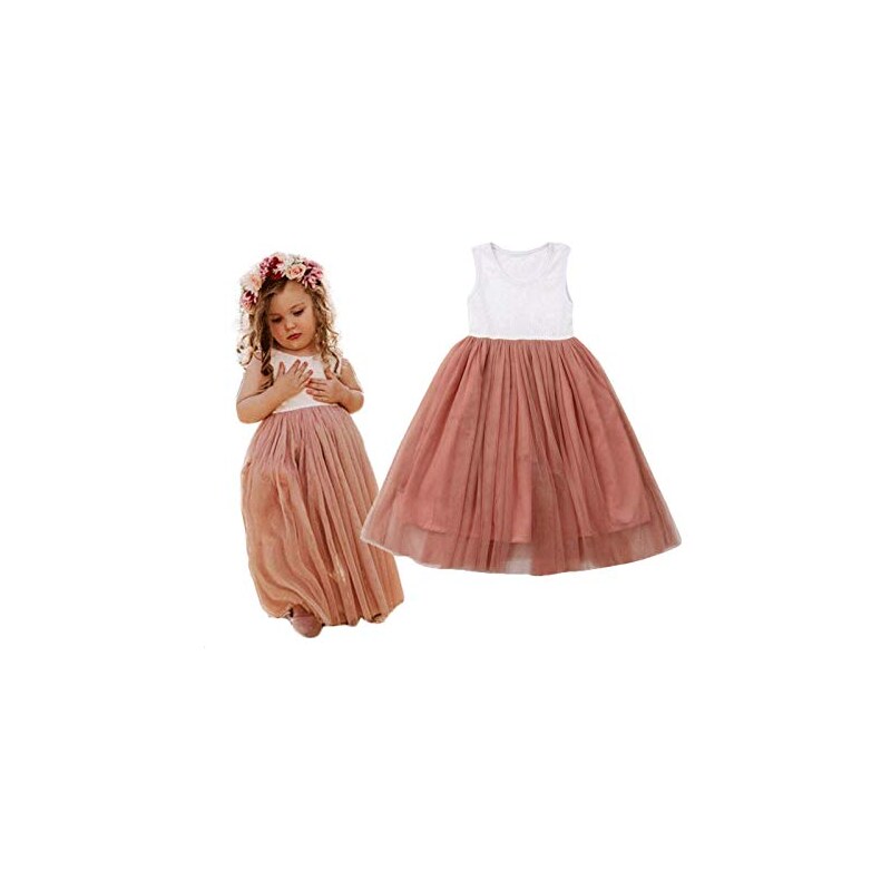 Vestito da festa di Natale per le ragazze Principessa Bow Star Abito da sera Abbigliamento per bambini | IT