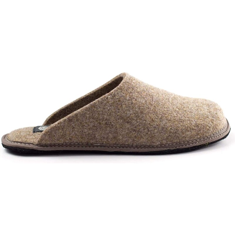 Pantofole In Feltro Di Lana A Forma Di Cavallo Con Suola In Cuoio - Italia - Foto 7