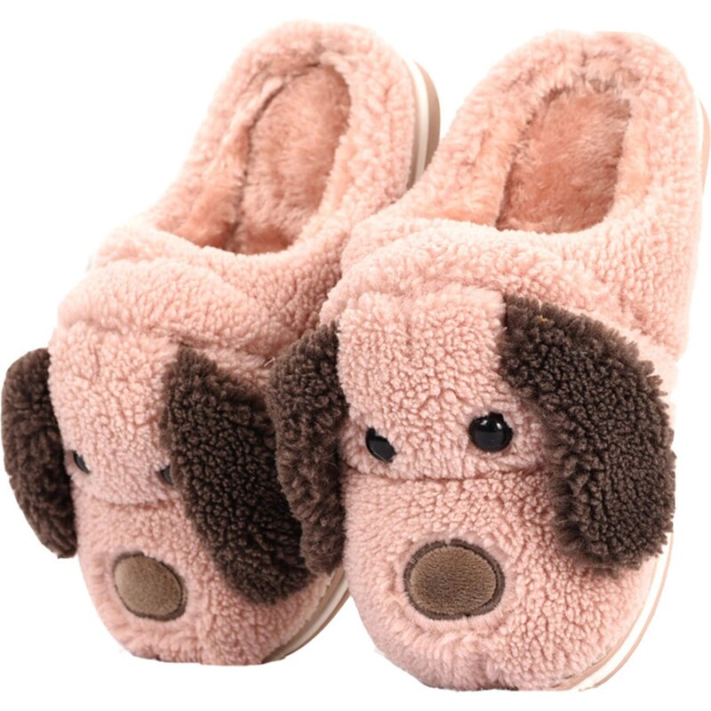 LANFIRE Pantofole di peluche per interni di animali morbidi e confortevoli per uomini e donne