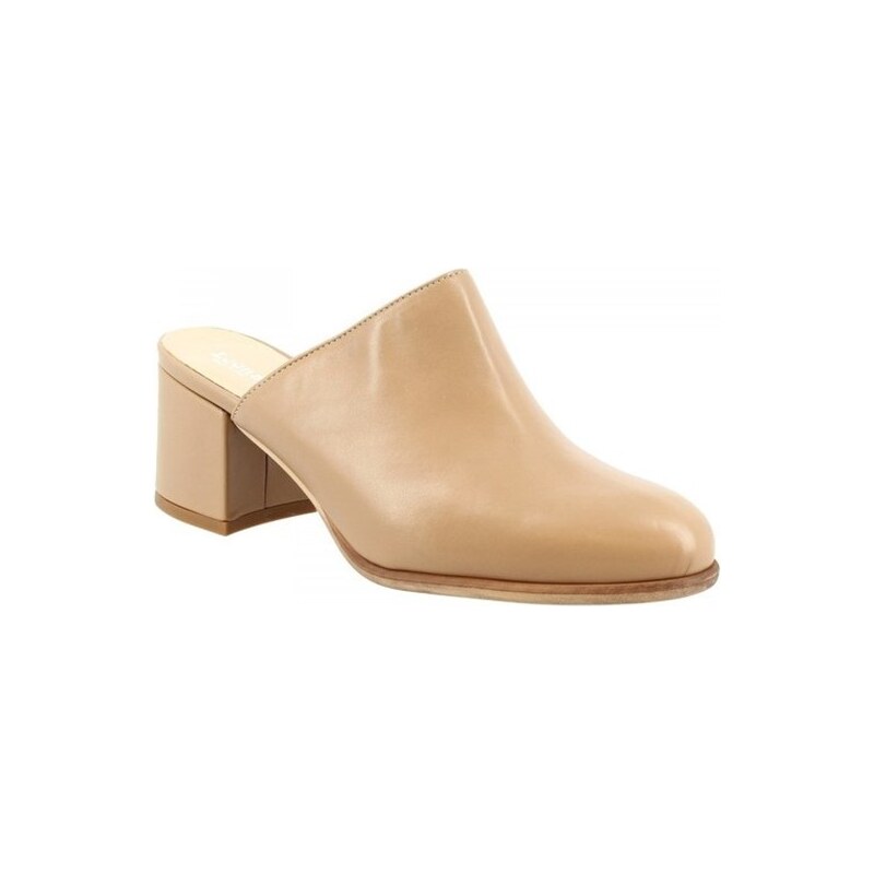 Leonardo Shoes Sandali scarpe mules con tacco squadrato da donna fat Donna