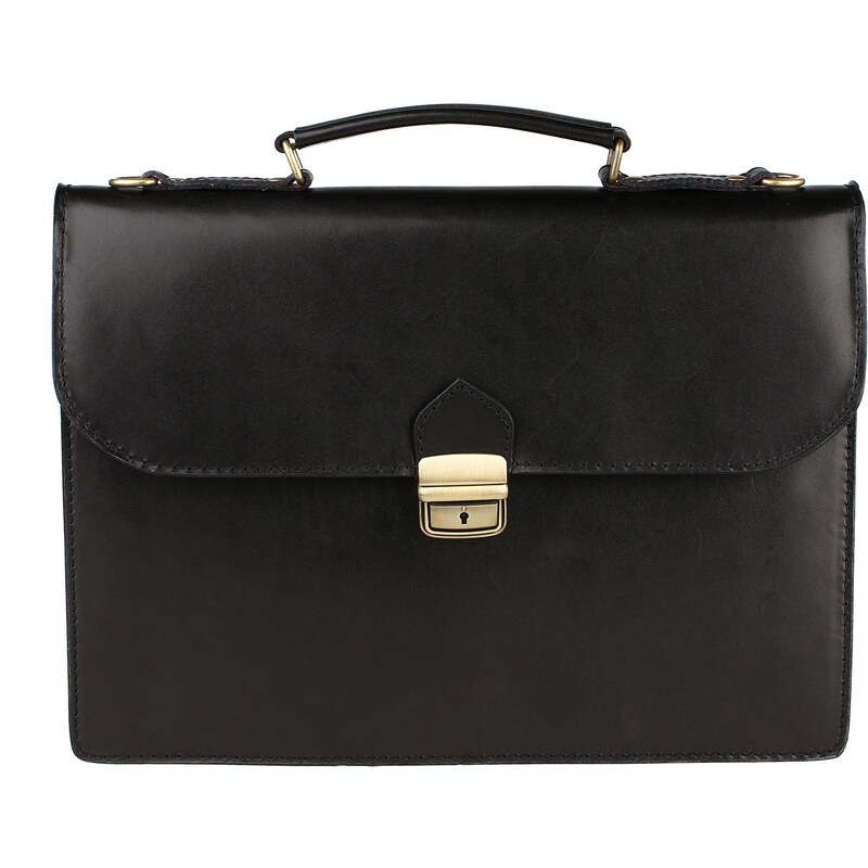 Borsa A Tracolla Elephant Milano Unisex – Lavoro Ufficio, A4, 31x35x18 Cm, Grigio Scuro