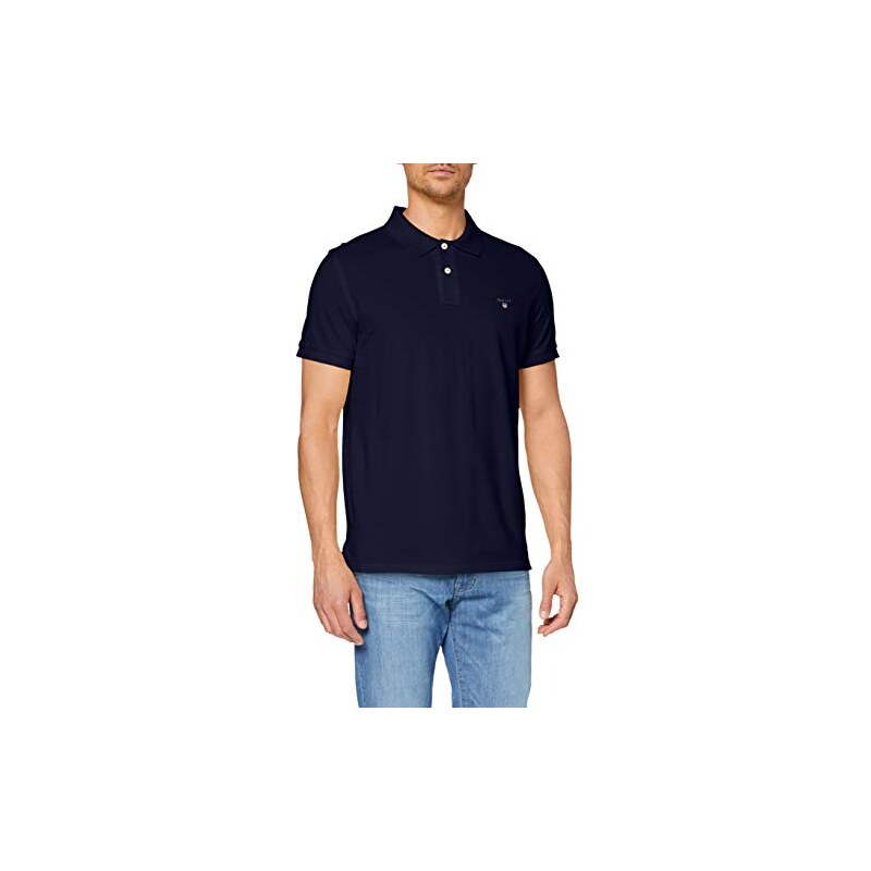 Gant cotton pique c-neck - Gestyle Shop