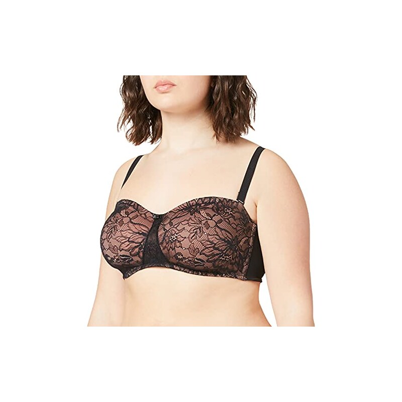 TRIUMPH Reggiseno Senza Ferretto AMOURETTE CHARM N Bralette Pizzo NERO Coppe BCD - Foto 6
