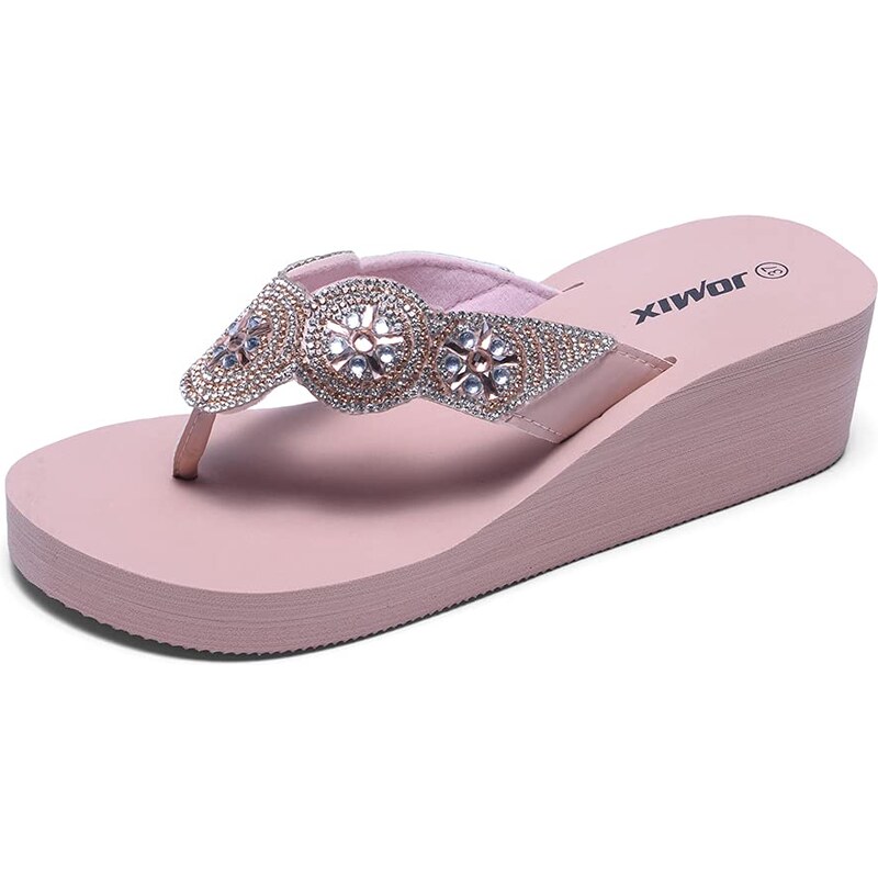 Ciabatte Donna Estive Eleganti - In PVC Con Decorazione Floreale | Per Casa, Mare E Piscina - Foto 3