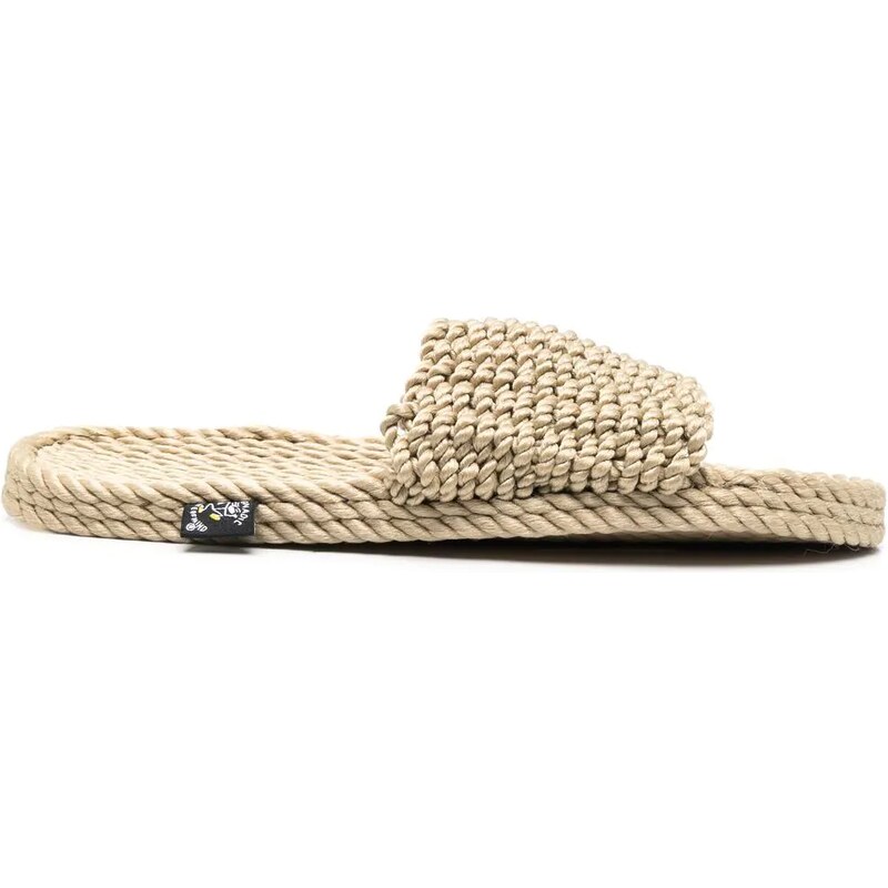 Nomadic State Of Mind Sandali Romano In Corda Unisex, Fatti A Mano, Vegani, Leggeri (Meno Di 283g) - Colore Cammello - 2