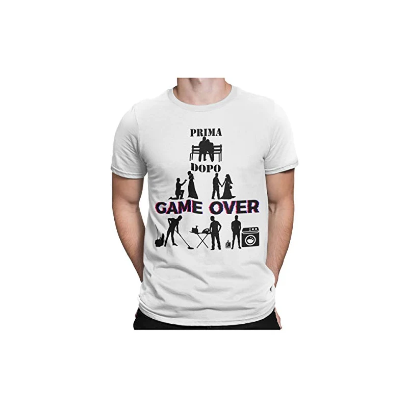 STAMPATEK Maglietta Addio Al Celibato T-Shirt Festa A Sorpresa Maglia Idea Regalo Amici Dello Sposo Matrimonio Amici Del Coglione Che Si Sta Per Sposare 102818488 - Foto 6