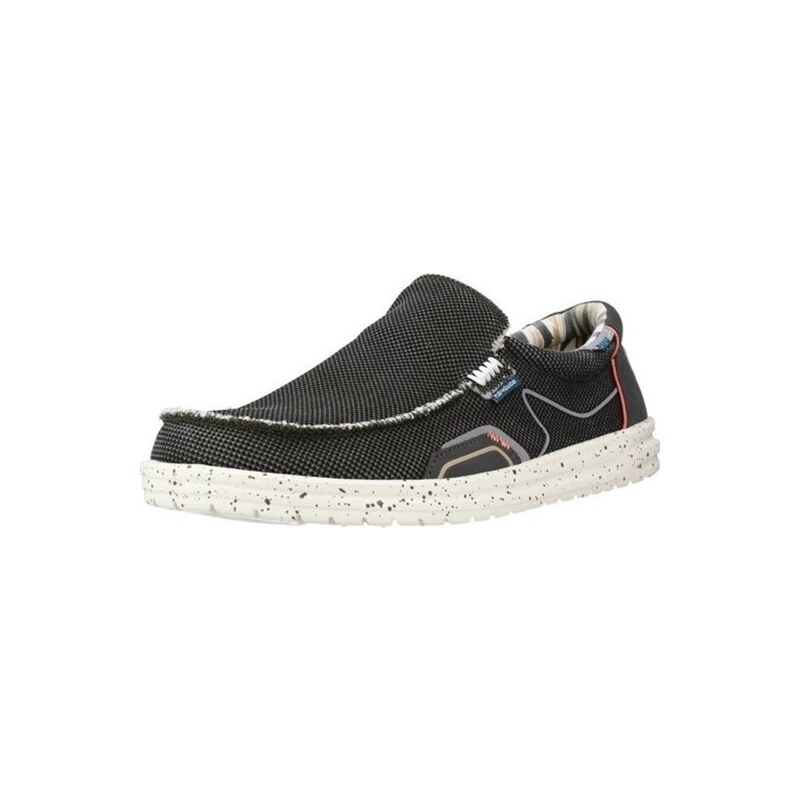 Hey Dude mocassino uomo Mikka Braided nero beige