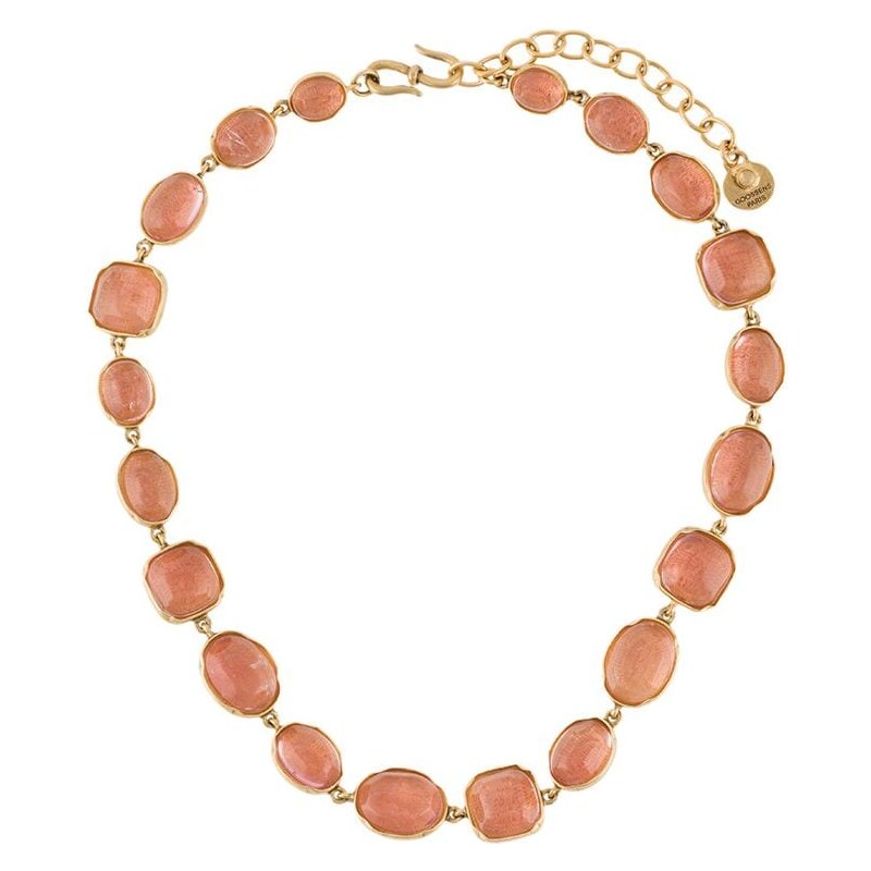 Goossens Collana con pietre cabachon - Rosa