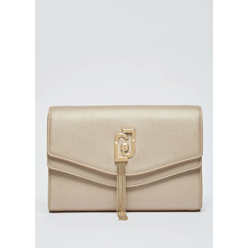 Liu jo Pochette ecosostenibile oro chiaro Woman
