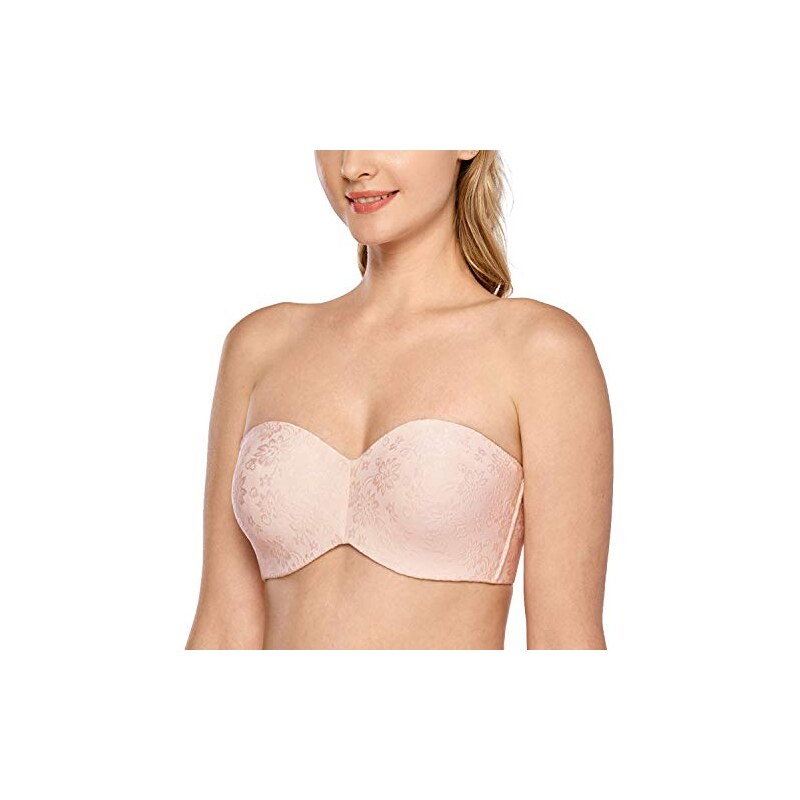 Delimira Donna Reggiseno Con Apertura Frontale Taglie Forti In Pizzo Racerback Senza Imbottitura Con Ferretto Rose Affumicate 5e Rosa  4b3f6fa2 Bd09 5ae8 9d9f A798ec3d9371