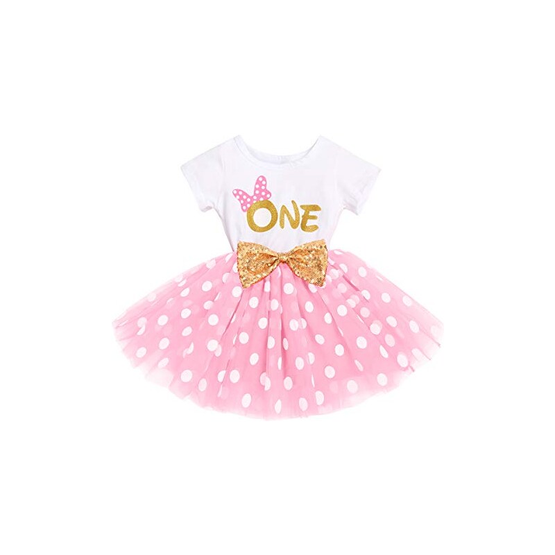 FYMNSI Vestito Da Principessa In Tulle Per Bambina – Con Fiori, Spalline, Lunghezza Al Ginocchio