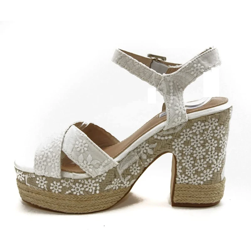 Sandali Con Zeppa E Plateau CUSHIONAIRE Donna – Oro Rosa, Taglia 40, Tomaia In Pelle Vegan