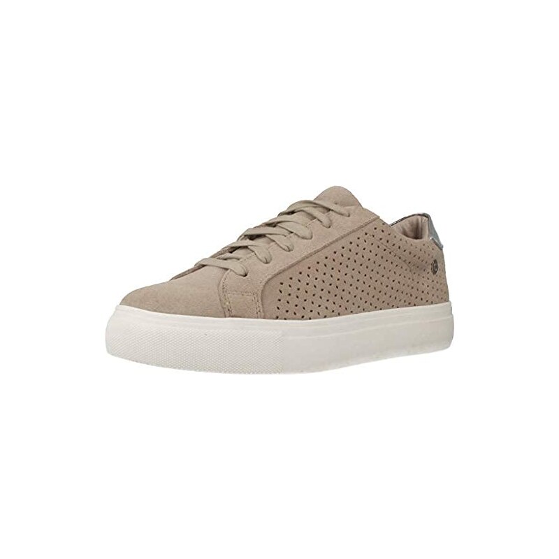 Ballerine Donna In Pelle Traforata Con Zeppa 4 Cm - Scarpe Comode Memory Foam, Suola Antiscivolo