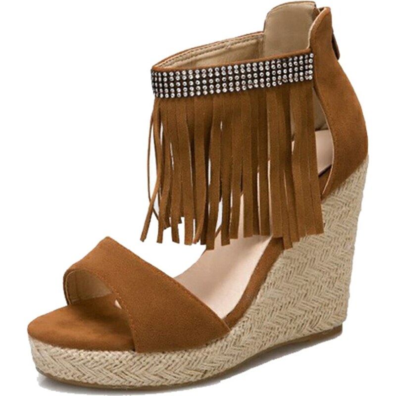 Scarpe da donna Décolleté Calzature con tacco Zeppa con plateau Sandali impermeabili per donna Tacchi alti Grosso Estate 2025 Tacco largo F  322