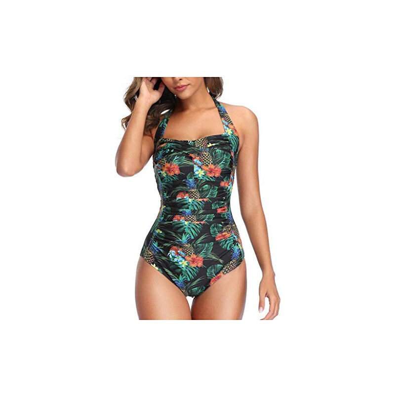 Generico Maillot De Bain Femme Brésilien - Bride Dos, Élastique, Push-Up | Style Été Plage