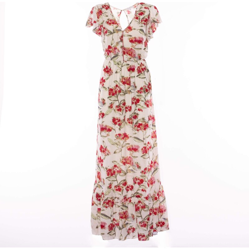 Abito Midi Patrizia Pepe Abito Lungo Fiori PATRIZIA PEPE Vestito