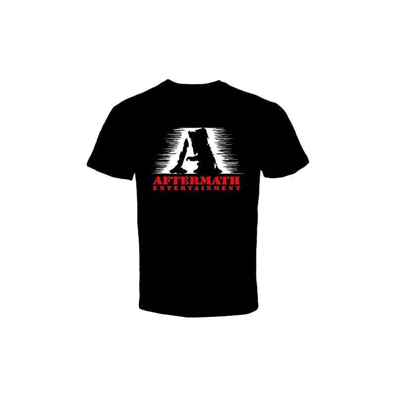 RUBA TO Aftermath Entertainment Rap Label 3 T Shirt Black S - Stileo.it