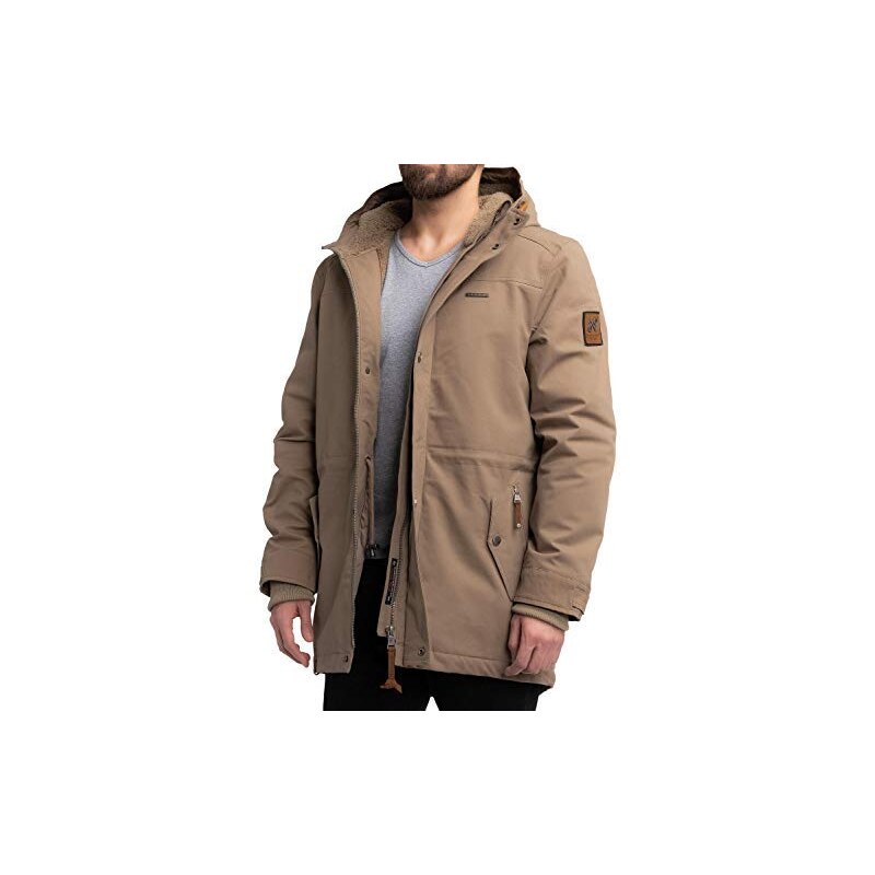 Parka Invernale Schöffel Froda MNS - Uomo, Marrone, Impermeabile, Traspirante, Taglie XXL