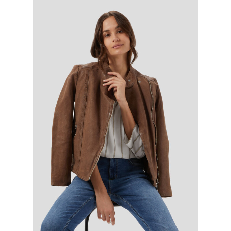 Giacca Biker Giubbino Chiodo Conbipel Conbipel Chiodo Donna