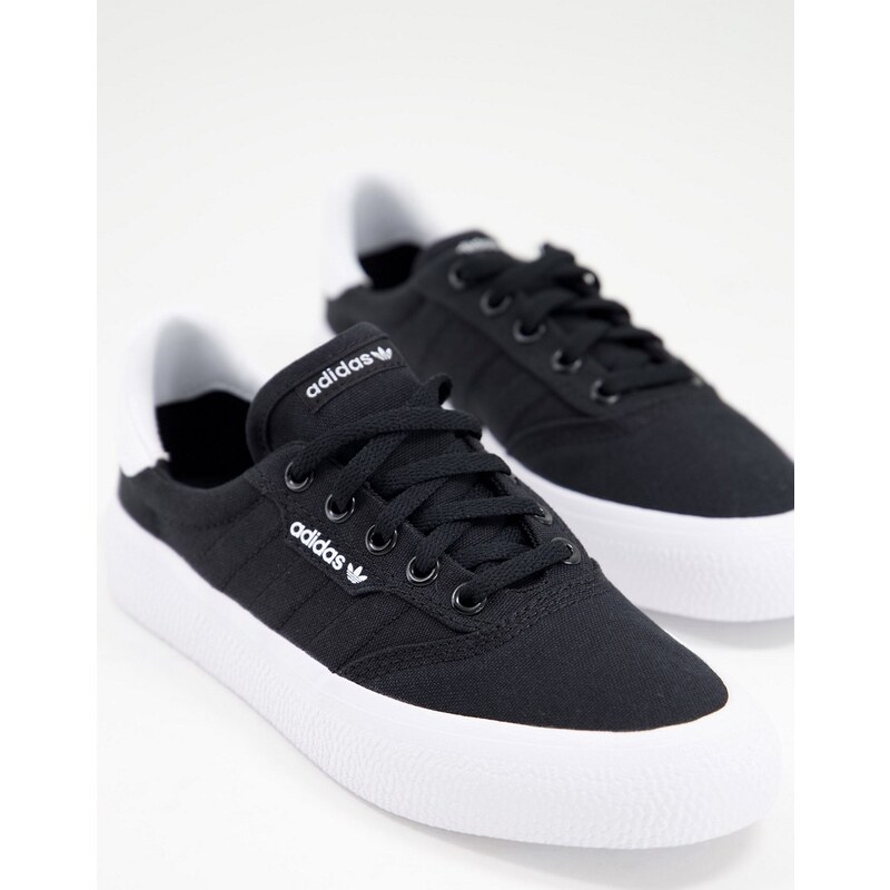 adidas Originals - 3MC - Sneakers nere e bianche-Nero