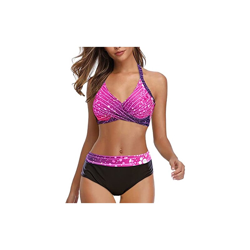 G Top Cross-border costume da bagno donna Hot Bikini slip in Nylon con tessuto l