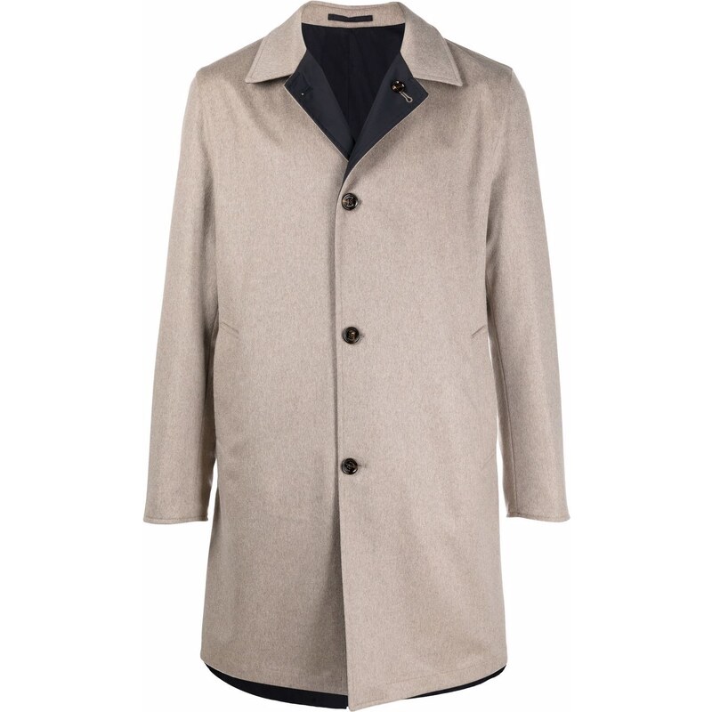 Kired Cappotto monopetto - Toni neutri. Uomo