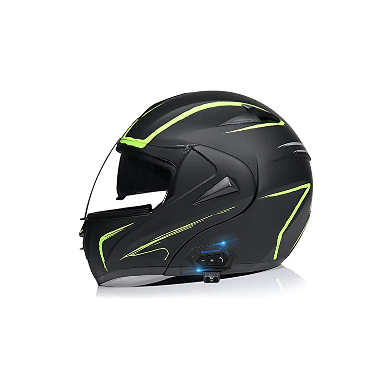 Sebasty Casco Moto Modulare Bluetooth Integrato Certificazione ECE