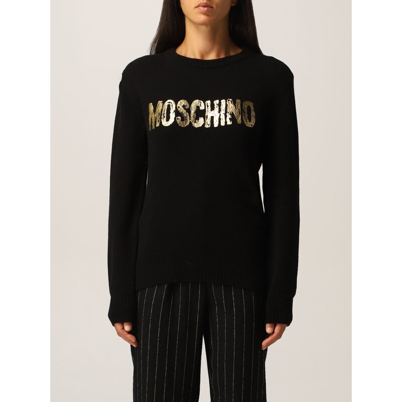 Maglia Moschino Couture in cashmere. Donna