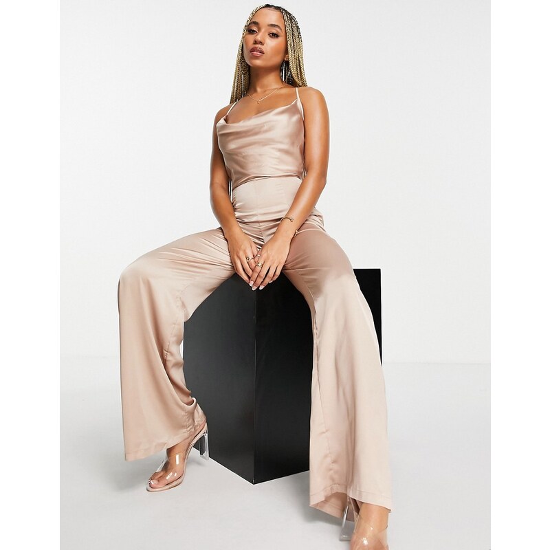 Tuta Pigiama Per Donna Con Cerniera Posteriore E Sulle Gambe – Normann Care, Manica Corta, 100% Cotone, Taglia X-Large, Marina - copertina