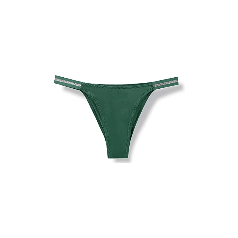 PULIOU Mutande Donna Cotone 95% Confezione Da 6 Slip Vita Media - Intimo Morbido Ed Elasticizzato, Traspirante, Taglia Chiara L