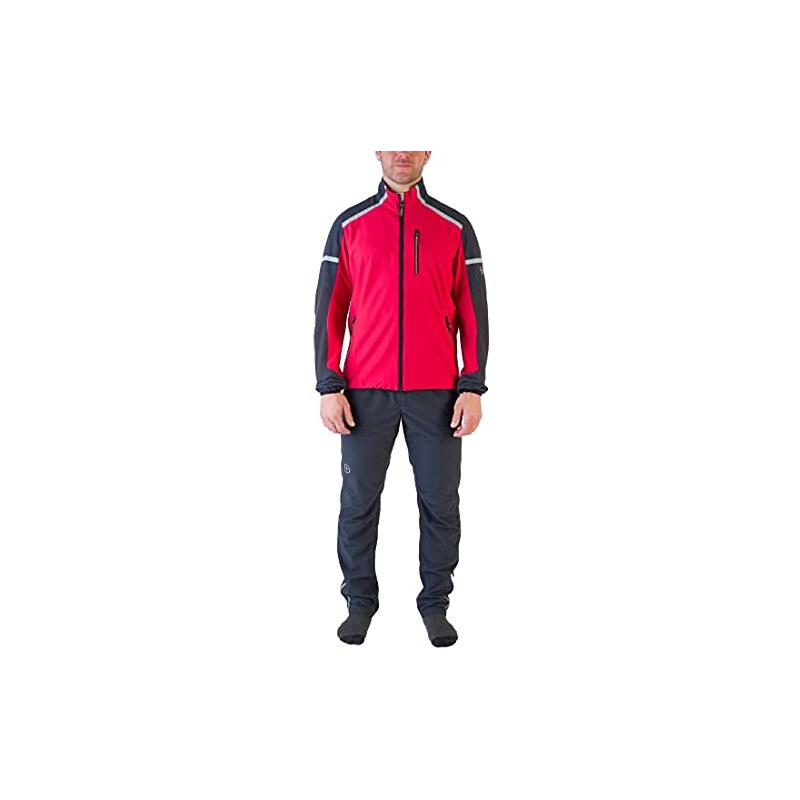 Great Escapes, Tuta uomo Terinda TS2, red/vulcan M