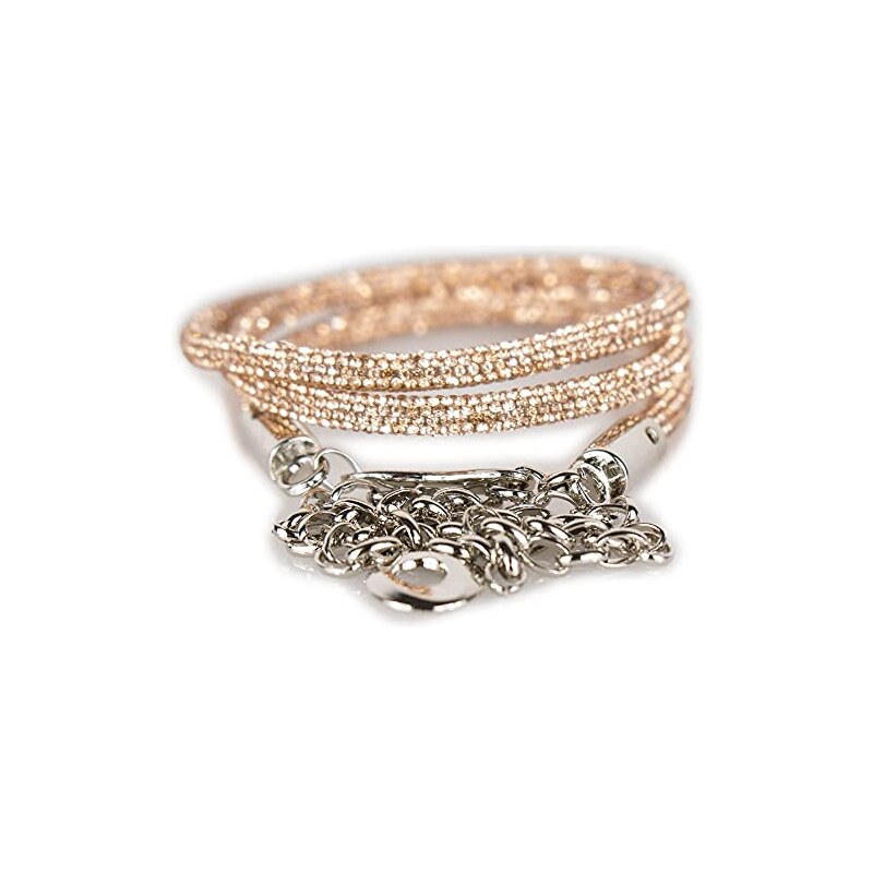 Vestito Donna Top Tubolare Metallizzato Oro - Taglia M, Per Feste E Occasioni Speciali