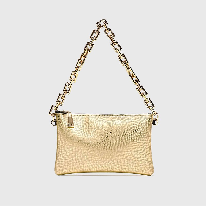 Gum Borsa Diva Shiny Multi Oro Woman Stileo