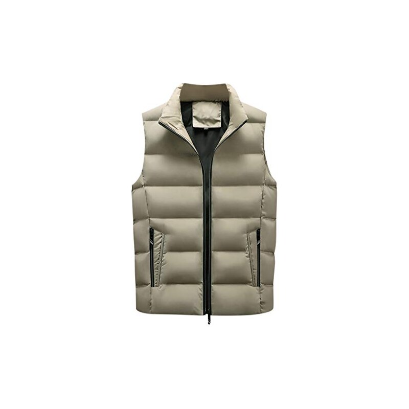 Gilet Con Cappuccio Staccabile Gilet Uomo Invernale Piumino
