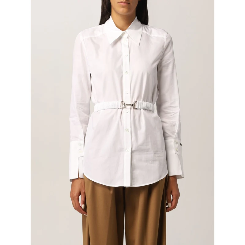 Camicia in popeline basic The Edit - Bianco - Donna Camicia in popeline basic The Edit - Bianco - Donna