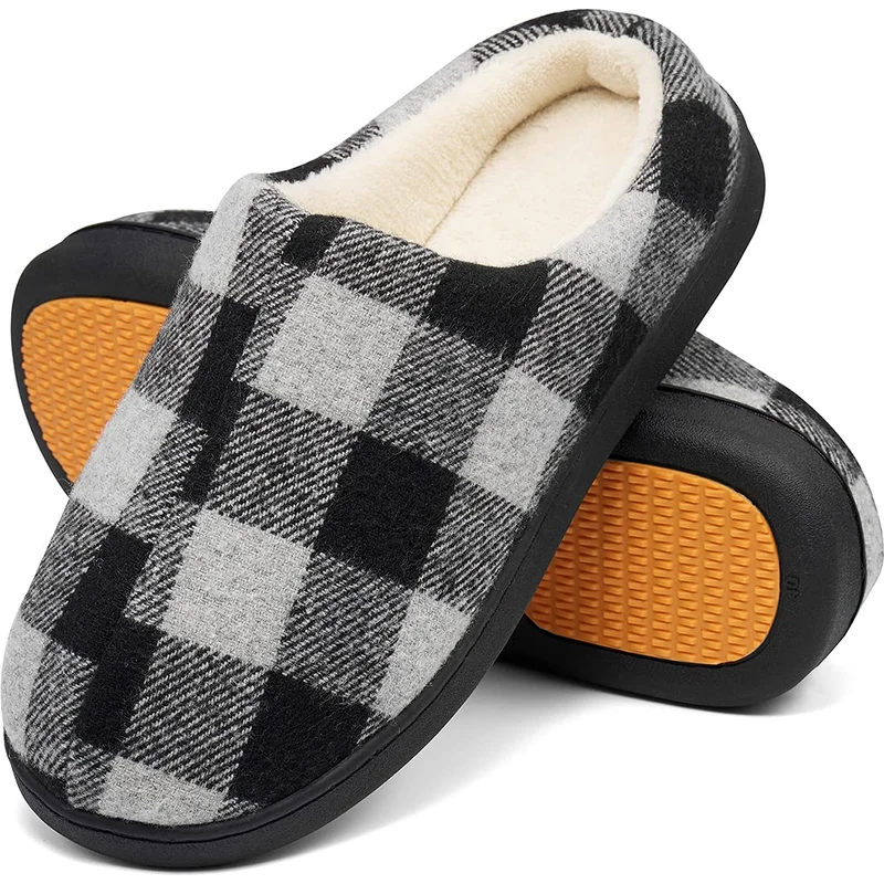 Pantofole Donna Invernali Mishansha – Peluche Caldo, Memory Foam E Suola Antiscivolo, Taglie 36-42 EU
