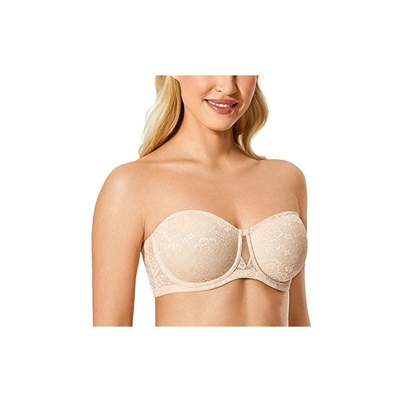 Rhonda Shear 3-pack Ahh Reggiseno Con Pizzo, Sovrapposto IN Prugna - Foto 12