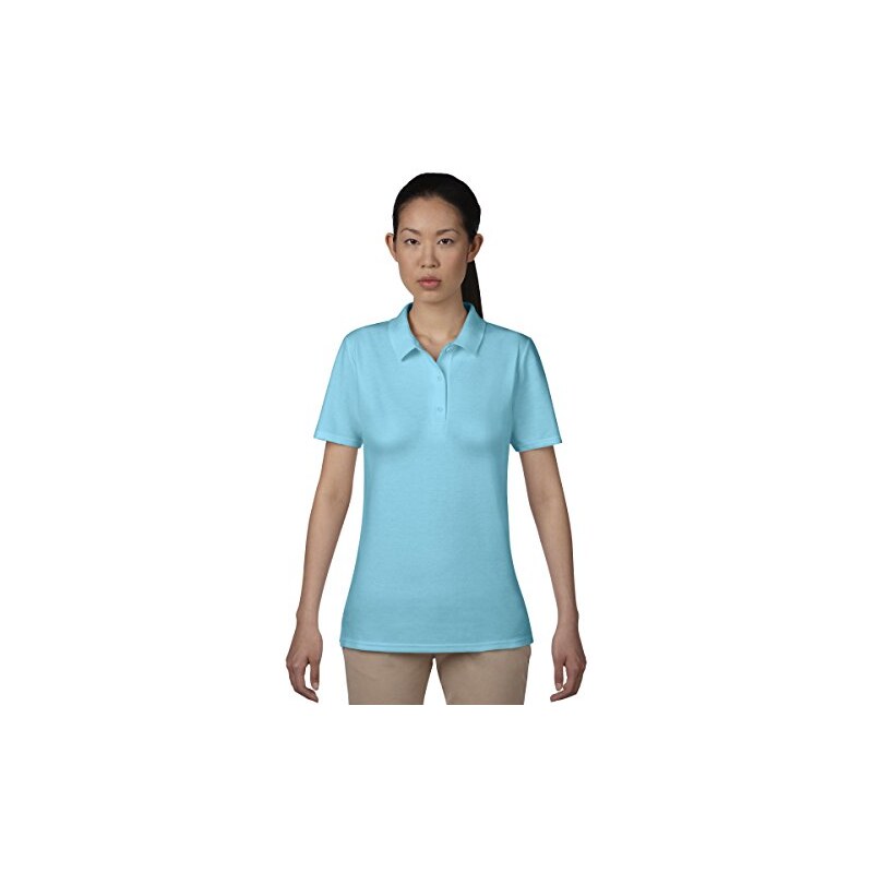 T-shirt Donna Anvil Moderno/aderente - 100% Cotone Pettinato, Taglie Heather E Neon