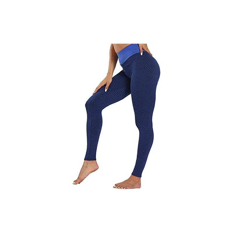 TYUI Pantaloni da Yoga a Vita Alta per Donna Leggings per Il