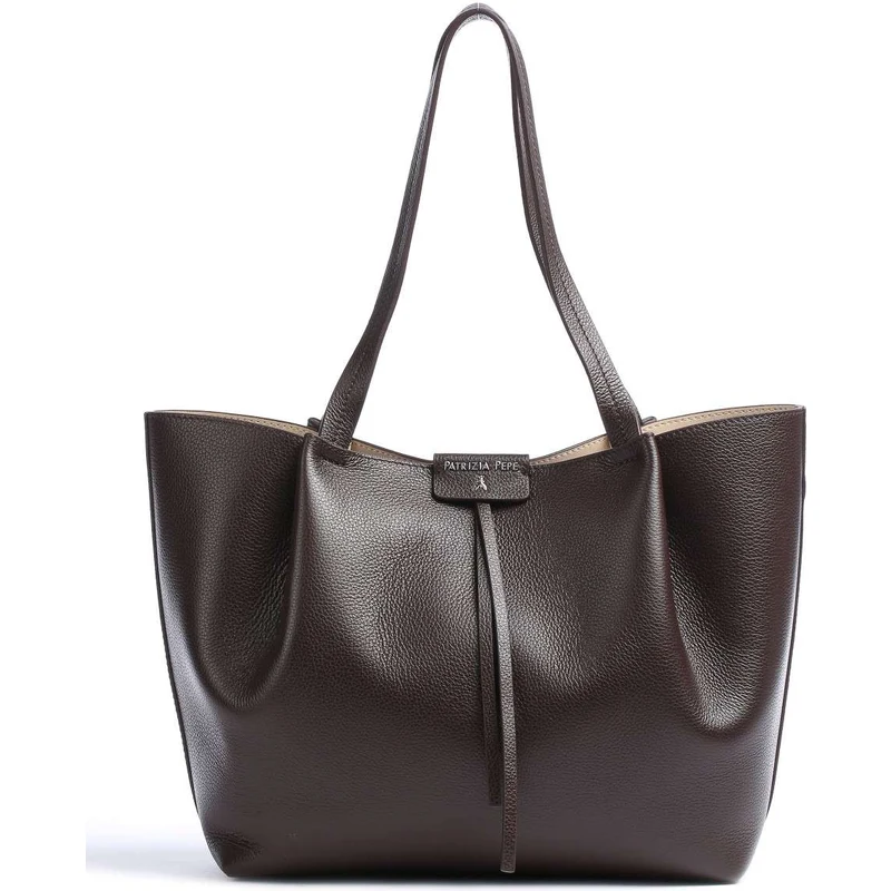 Patrizia Pepe City Borsa shopper marrone Female