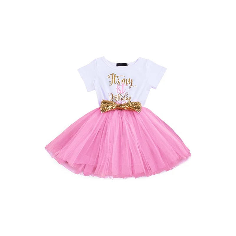 Abito per il primo compleanno, abito rosa cipria per neonati, abito rosa antico, abito da concorso, abito per festa di compleanno, abito da damigella d'onore, abiti in tulle per bambine