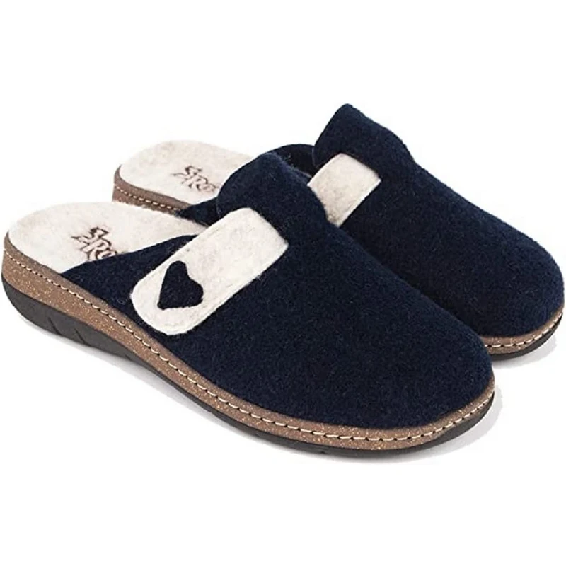 APREGGIO Pantofole Donna Lana - Unisex Calde Pantofole Da Uomo E