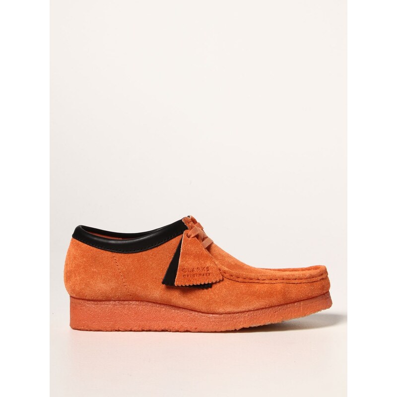 Clarks Wallabee in Cola Combination