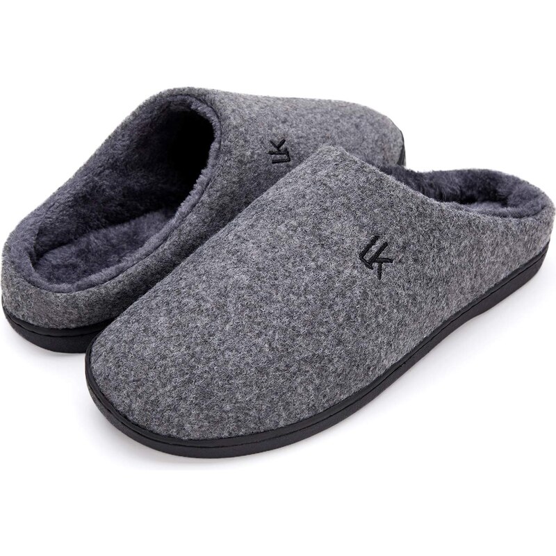 Pantofole Comode Tessile Fischer Andy Pantofole Uomo - Pantofole Comfort Per Casa Con Sohola