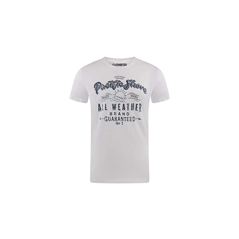 T-shirt Uomo George In 100% Cotone Con Stampa 4 Colori – Maniche Corte, Girocollo, Taglie XL-4XL - Foto 3