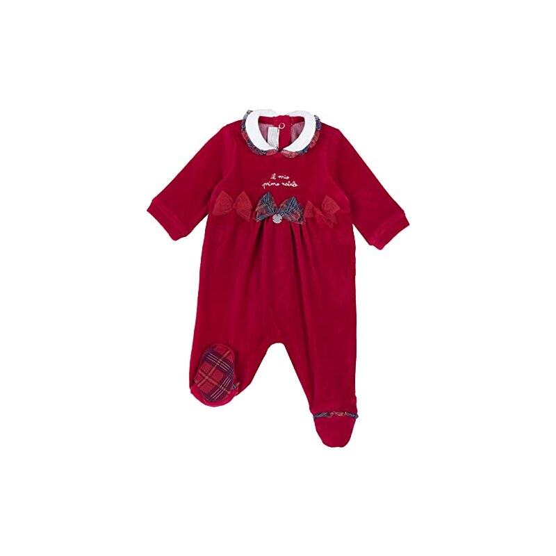 Chicco Romper voor baby en peuters, uniseks kinderen, Natuurlijk., 12 Maanden