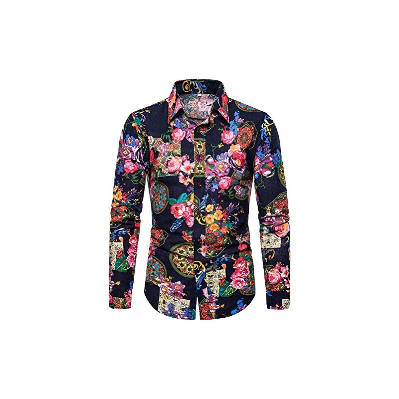 Per Uomo Camicia Camicia Casual Camicia Di Velluto A Coste Camicia Con Bottoni Nero Bianco Blu Marino Blu Viola Manica Lunga Collo Ripiegato Allaperto P13047324