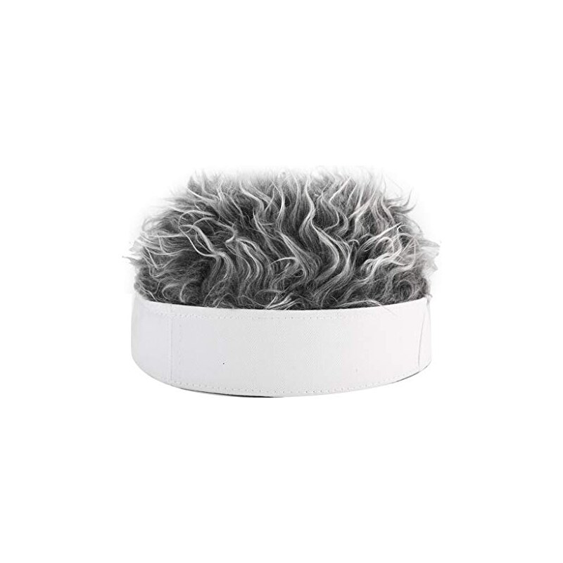 Cappello A Cuffia Con Parrucca Finta – Unisex, Hip Hop, Streetwear, Perfetto Per Feste