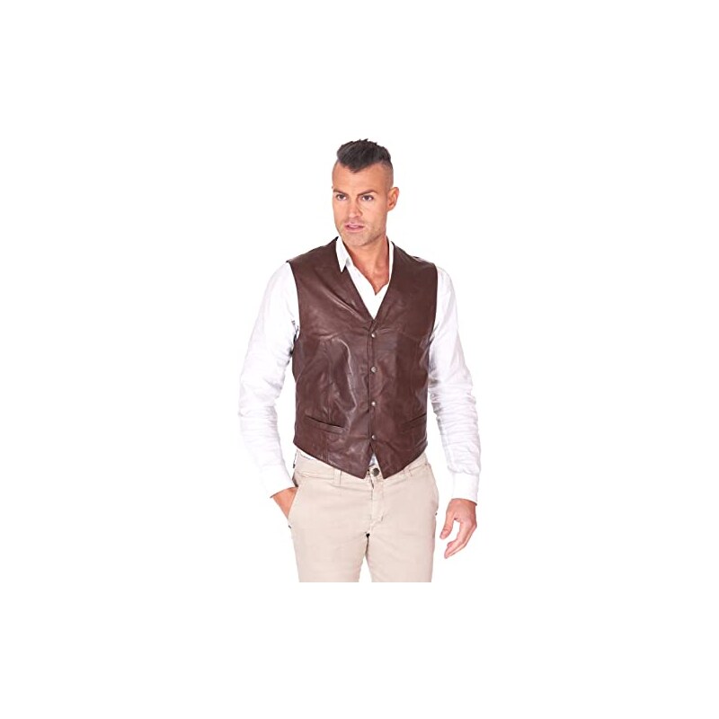 Giacca Chapter Herley Gilet Pelle Su Misura Gilè A Firenze | Moda - Foto 13