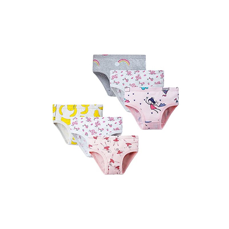 Mutandine Bambina Cotone 8 Pezzi - Slip Comodi E Colorati Per 2-9 Anni - Foto 2